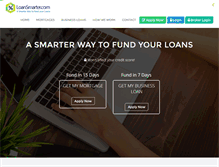Tablet Screenshot of loansmarter.com